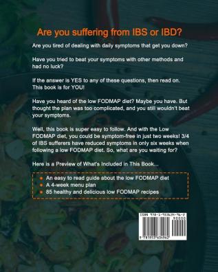 The 5-ingredient Low-FODMAP Diet Cookbook: Affordable and Delectable Recipes to Soonthe Your Gut，Manage IBS and Other Digestive Disorders