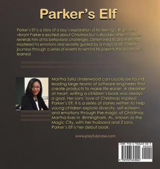 Parker's Elf: A book about managing emotions for boys