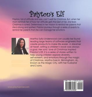 Paiyton's Elf: A book about managing emotions for girls