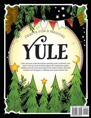 Coloring Book of Shadows: Yule Papercraft for a Magical Solstice