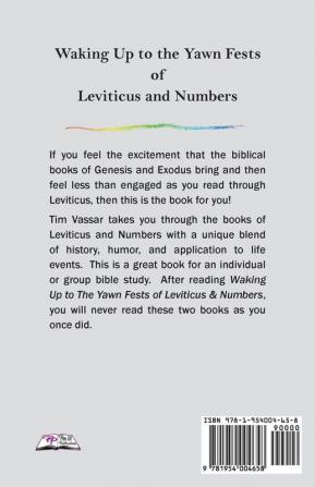 Waking Up to the Yawn Fests of Leviticus and Numbers