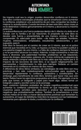 Autoconfianza para hombres: Libera el león interior y ve cómo tu resistencia mental autoestima actitud mental autodisciplina y vida de pareja se transforman