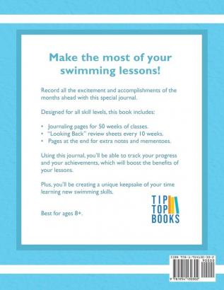 My Swimming Lessons: A journal of my skills my progress and my achievements