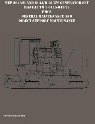 MEP 804A/B and 814A/B 15 KW Generator Set Manual TM 9-6115-643-24 PMCS General Maintenance and Direct Support Maintenance