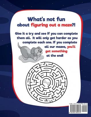 Mazes for Kids Ages 8-10: Mazes Activity Book: Fun Challenging Mazes to Exercise your Brain and Learn Problem-Solving Skills! Mazes Puzzles Workbook ... 9 and 10 Perfect for Learning and Have Fun