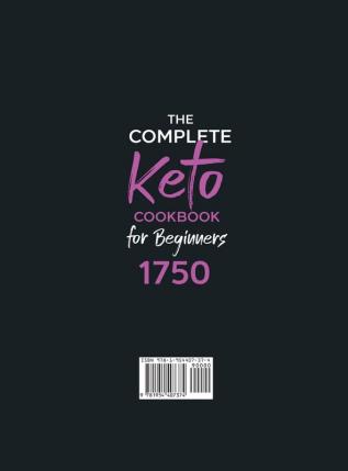 The Complete Keto Cookbook for Beginners