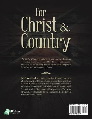 For Christ & Country: Understanding the foundation of a Nation