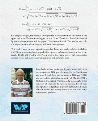 Number Theory and Modern Algebra: A Personal Approach