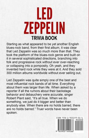 Led Zeppelin Trivia Book