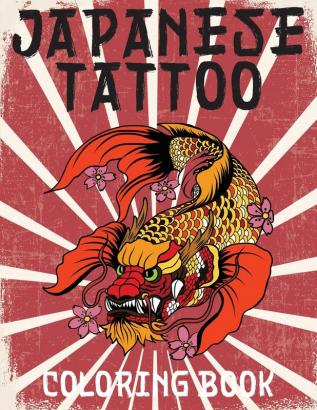 Japanese Tattoo Coloring Book