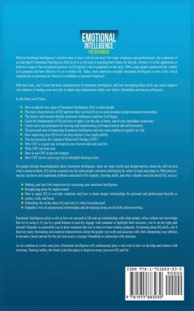 Emotional Intelligence for Beginners: 2 Books in 1: How to Analyze People Manipulation Persuasion Increase Self-Discipline and Cognitive Behavioral Therapy