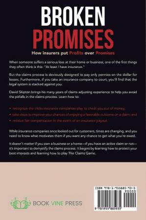 Broken Promises: How Insurers Put Proﬁts Over Promises