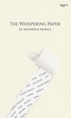 Poetry book The Whispering Paper