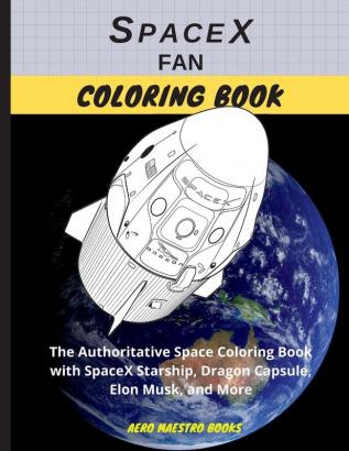 SpaceX Fan Coloring Book