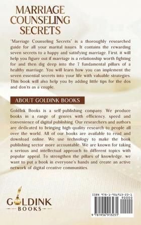 Marriage Counseling Secrets: 7 Heart Winning Secrets of Improving Communication with Your Spouse and Build a Long-lasting Relationship