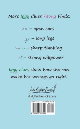 Handwriting Clues Club - Book 3: A-Z Clues of Iggy... as found by Peony (Handwriting Clues Club Books)