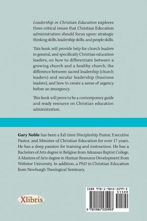 Leadership in Christian Education