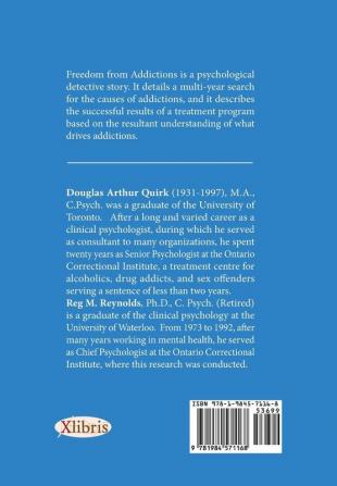 Freedom from Addictions: A Psychological Detective Story