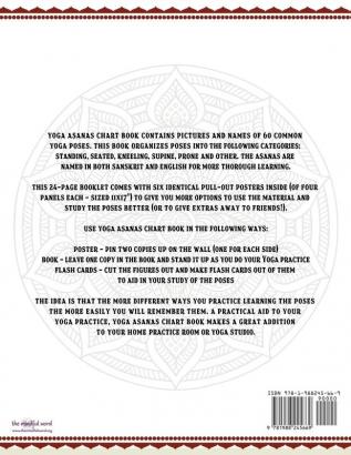 Yoga Asanas Chart Book