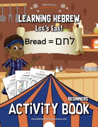 Learning Hebrew: Let's Eat! Activity Book