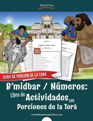 B'midbar Números: Libro de Actividades con Porciones de la Torá