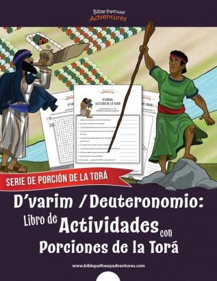 D'varim Deuteronomio: Libro de Actividades con Porciones de la Torá