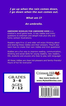 Awesome Riddles for Awesome Kids