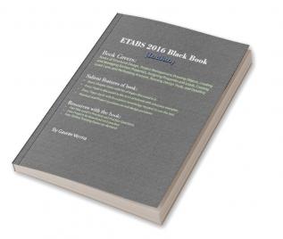 ETABS 2016 Black Book