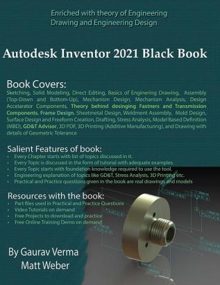 Autodesk Inventor 2021 Black Book