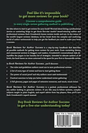 Book Reviews for Author Success: How to win great reviews to make your book shine