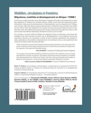 Mobilites Circulations Et Frontieres: Migrations Mobilites Et Developpement En Afrique Tome I