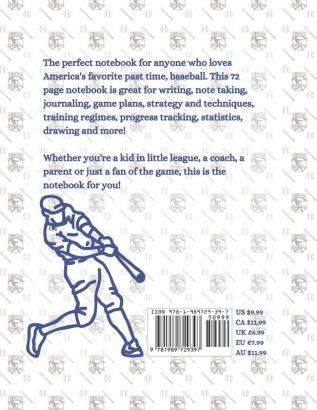 Big Leaguer Baseball Notebook