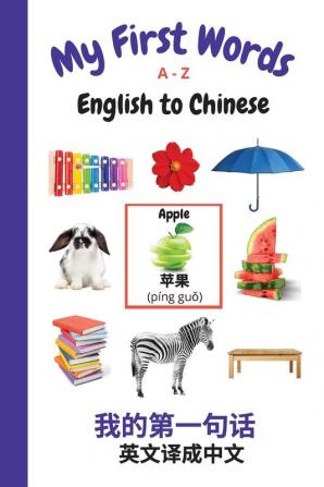 My First Words A - Z English to Chinese: Bilingual Learning Made Fun and Easy with Words and Pictures: 9 (My First Words Language Learning)