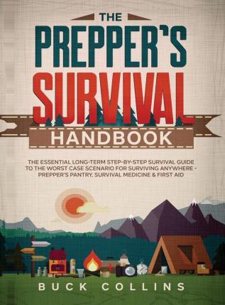 The Prepper's Survival Handbook: The Essential Long-Term Step-By-Step Survival Guide to the Worst Case Scenario for Surviving Anywhere - Prepper's Pantry Survival Medicine & First Aid