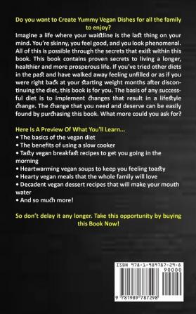 Vegan Diet: 101 Vegan Recipes for Permanent Weight Loss and Manage Your Health (Vegan High Protein and Gluten Free Recipes)