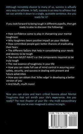 Mental Toughness: Guide to Living a Good Life and Improve Confidence Resilience and Mental Toughness Using Nlp and Emotional Intelligence (Slow Down the Brain and Be Yourself)