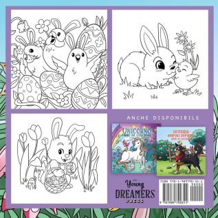 Libro da colorare di Pasqua: Cestino di Pasqua e libri per bambini dai 4 agli 8 anni: 7 (Album Da Colorare Per Bambini)