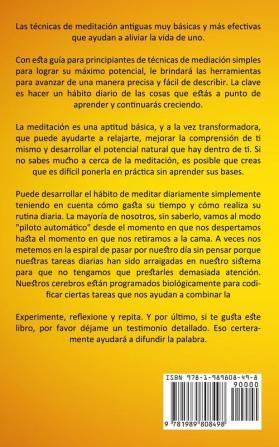 Meditación: Guía de atención plena para aumentar la felicidad (El secreto para una vida zen feliz y exitosa)