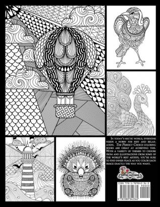 The Great Zentangle Coloring Book: A Coloring Book for Grown-ups: 3 (The Perfect Choice)