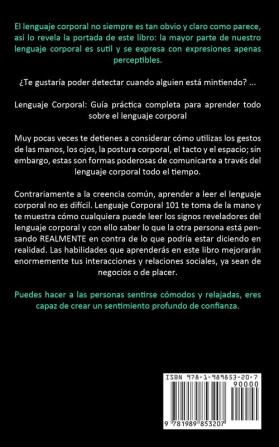 Lenguaje corporal: Cómo analizar y comprender la comunicación no verbal (Aprenda el arte de la comunicación no verbal)