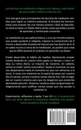 Meditación: Guía de atención plena para aumentar la felicidad (El secreto para una vida zen feliz y exitosa)