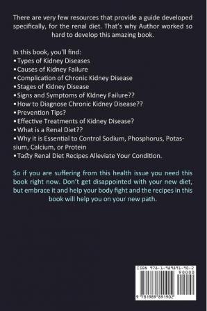 Renal Diet: A Complete Beginner's Guide to Live Healthy With Healthy Kidneys (Ultimate Guide to Equip Its Reader With Knowledge)