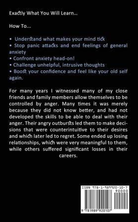 Anxiety: Practical Techniques to Rewire Your Brain to Defuse Anger and Kill Depression (Stop Being Anxious and Recover From Narcissistic Abuse and End a Toxic Relationship)