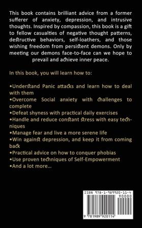 Anxiety: Learn How to Overcome Fear and Depression Using Self Healing and Hypnosis (Evolve Your Soul and Brain With Mindfulness Meditations Techniques)