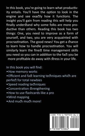 Procrastination: Goal Setting Guide to Master Time Management Self-discipline Procrastination Habits and Mental Toughness (Better Organization and Focus Quickly)