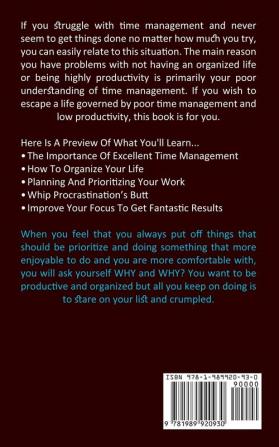 Productivity Habits: Master Your Mind Eliminate Procrastination and Negative Thinking While Boosting Your Productivity and Kick Stress Out (Ultimate Guide to Self Growth and Problem Solving)