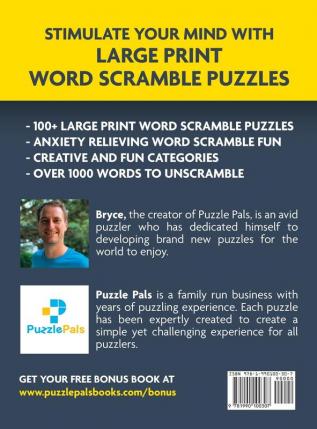 100+ Word Scramble Puzzles: Activities For Adults