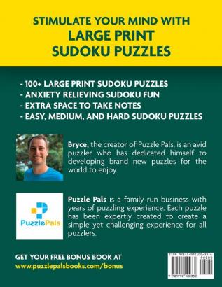 100+ Large Sudoku Puzzles: Activities For Adults