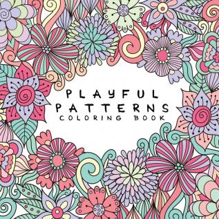 Playful Patterns Coloring Book