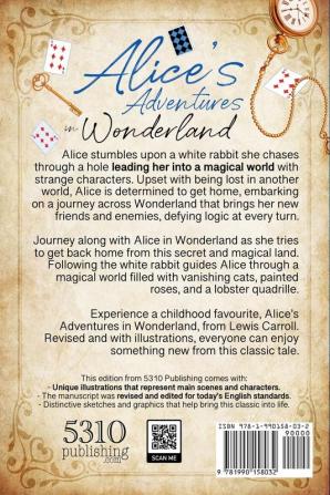 Alice's Adventures in Wonderland (Revised and Illustrated) (5310 Classics)